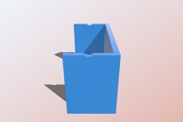 Fox-hunting UHF 3 elements antenna | 3d print model