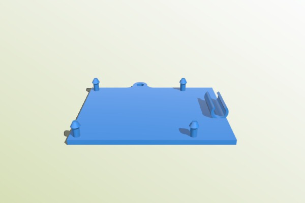 Orange Pi Zero holder for Anet A8 | 3d print model