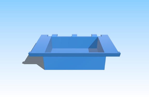 QX7 Extended Battery cover | 3d print model
