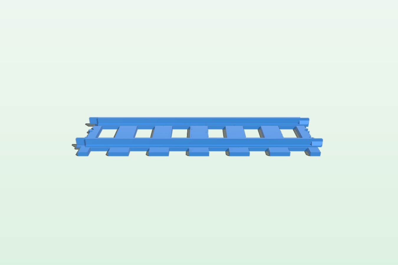 Lego Train Track, Straight 1.5X