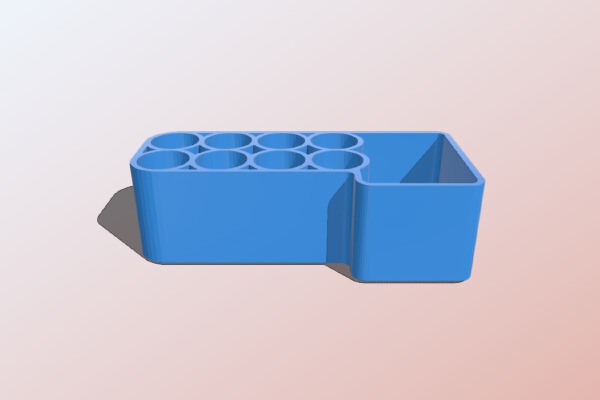 9 Piece Dry Eraser Holder | 3d print model