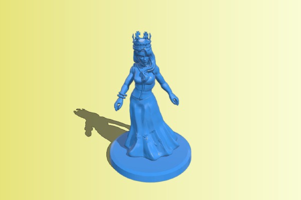 Miss princess | 3d print model