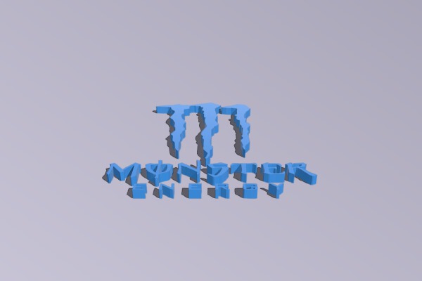 Monster Energy Logo | 3d print model