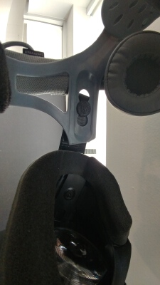 Vive Welding headgear adapter (headphone friendly) | 3d print model