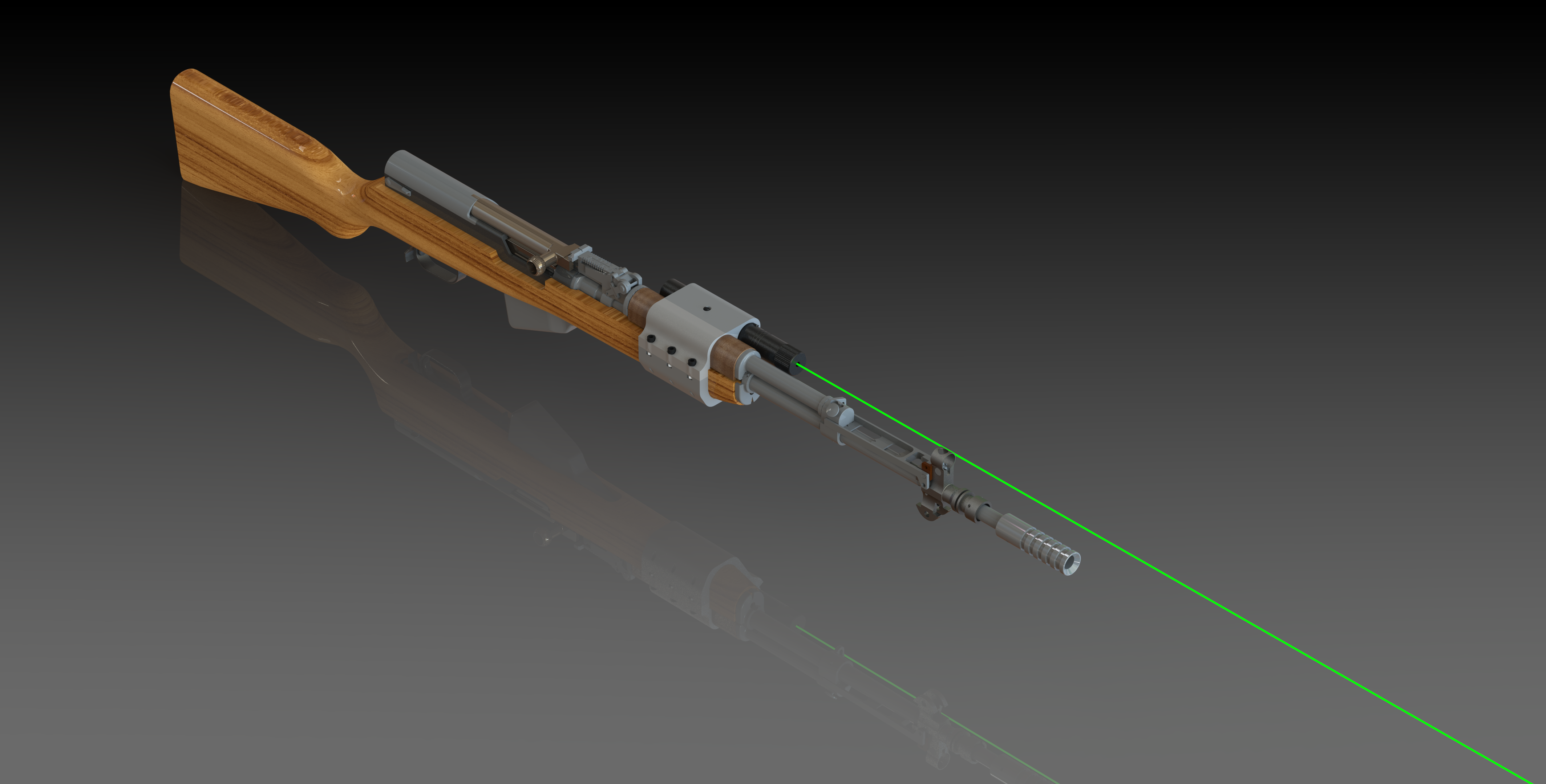 SKS SD303 Laser Mounting Bracket