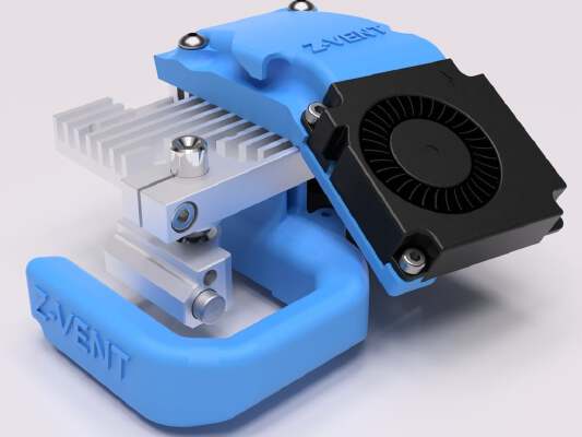 Z-VENT - Comprehensive ventilation upgrade for Zortrax M200 | 3d print model