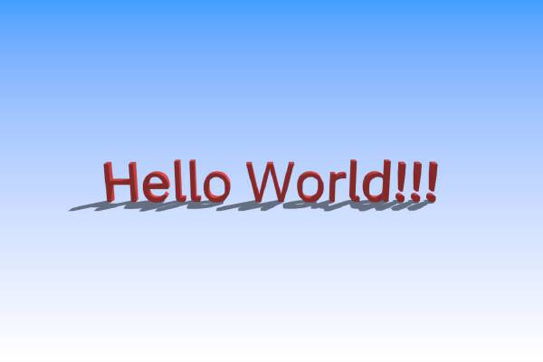 Hello World!!! | 3d print model