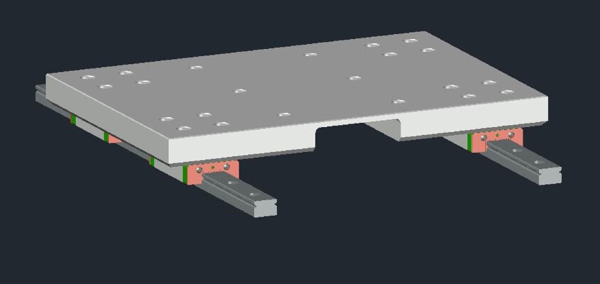 TEVO Tornado - Linear Mod MGN12H | 3d print model