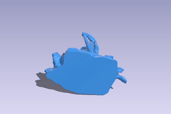 Theseus and the Minotaur | 3d print model