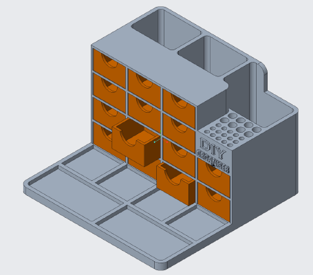 DIY Organiser v2 | 3d print model