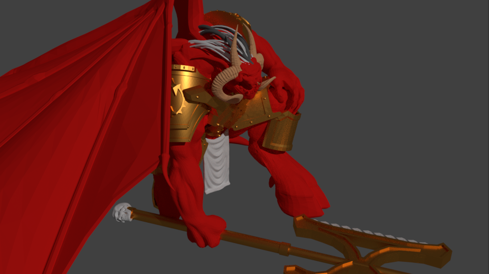 Very angry primary general of blood