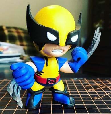Wolverine Mini - X-Men | 3d print model