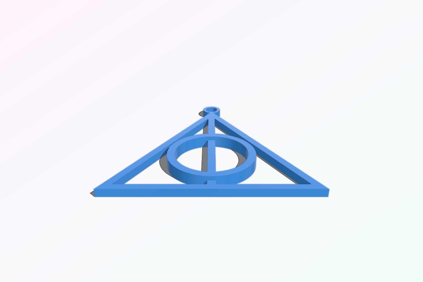 Deathly hallow triangle