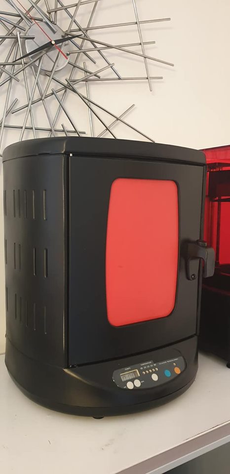 Diy UV curing box (recycling vertical furnace)
