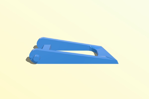 KU-0316 HP KEYBOARD RIGHT FOOT | 3d print model