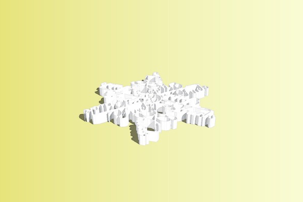 F*ck 2020 Snowflake Ornament | 3d print model