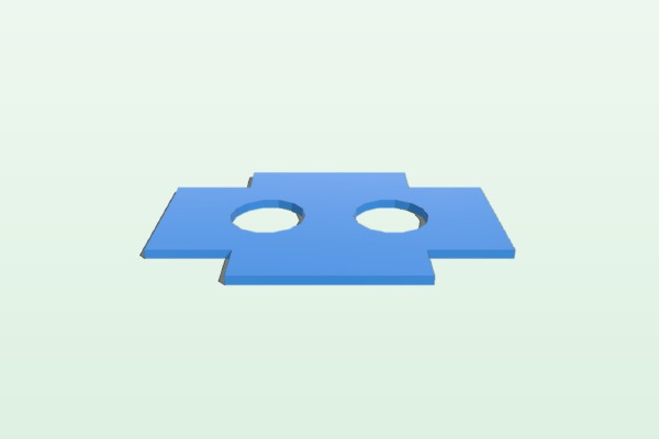 Clipless pedal cleat shim | 3d print model