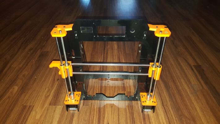 HICTOP Prusa i3 Upper lower Z MK2 convert | 3d print model