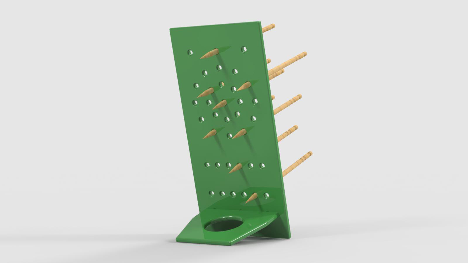Toothpick Darts Stand