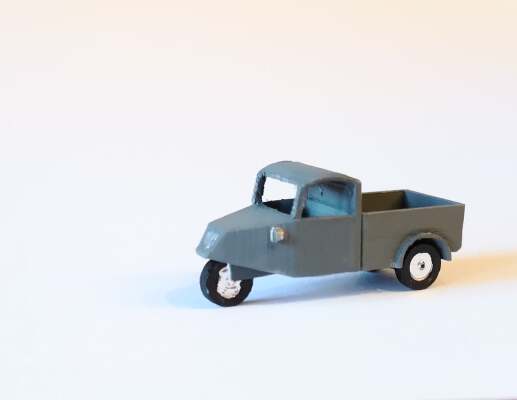 Goliath three-wheeler n-scale REMIX | 3d print model