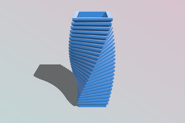 Arrayed Vase 2 | 3d print model