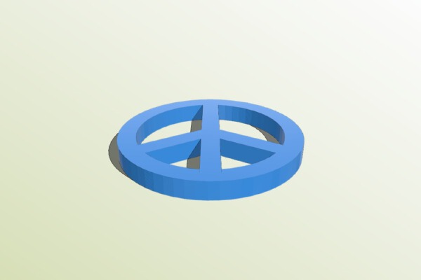 Peace Token | 3d print model