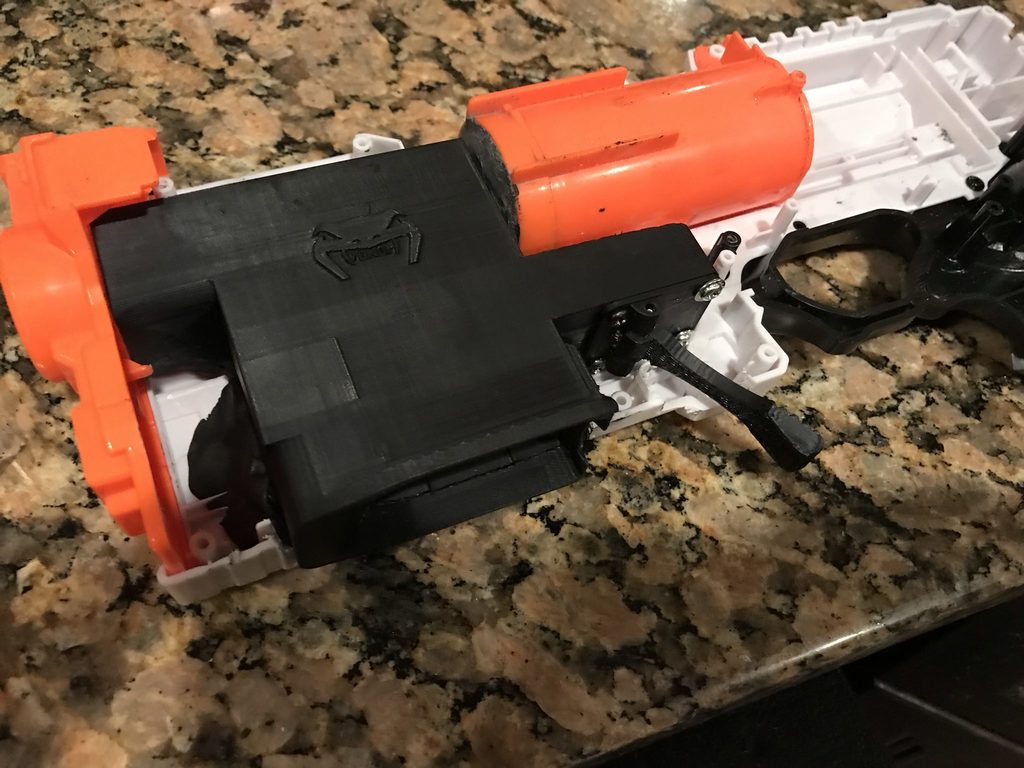 Nerf Kronos Katana Magwell