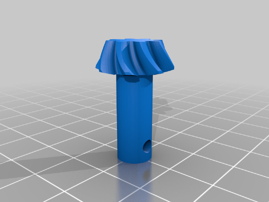 HPI Savage XL FLUX Bevel Gear spiral cut HSF299X | 3d print model