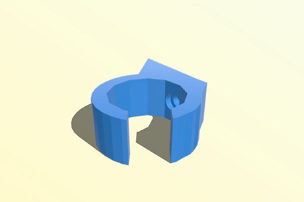 Fan mount for MakerGear prusa X-carige | 3d print model