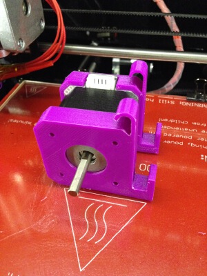 Bowden extruder hanger for 8mm frame | 3d print model