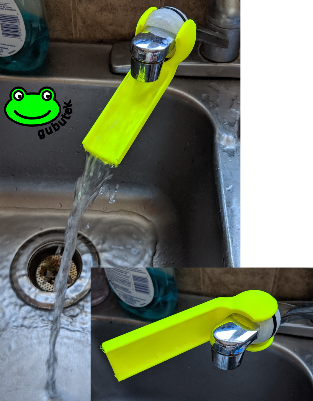 Faucet extension (rotatable version)