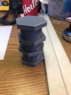 Impossible Nut & Bolt Puzzle | 3d print model