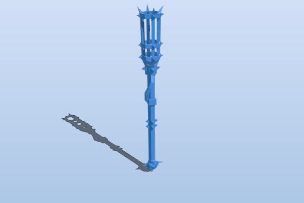 small inquisition mesh dump | 3d print model