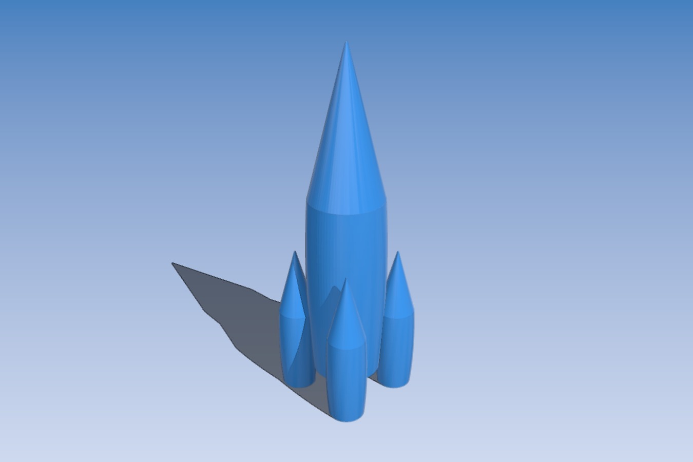 Openscad Rocket