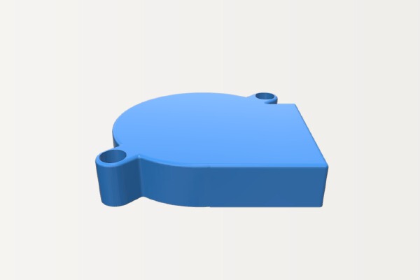 Fan cover for Meanwell PSU on Ender 3 Pro | 3d print model