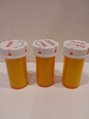 Medicine Rx Pill Bottle Organizers - 13d size bottle | 3d print model