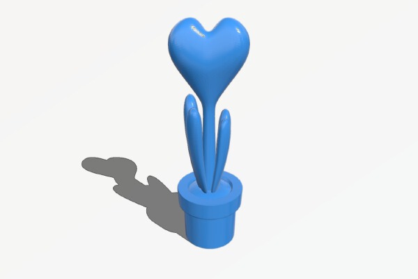 Flower pot - Picture holder | 3d print model