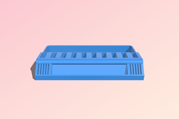 USB and Micro SD desktop holder | 3d print model