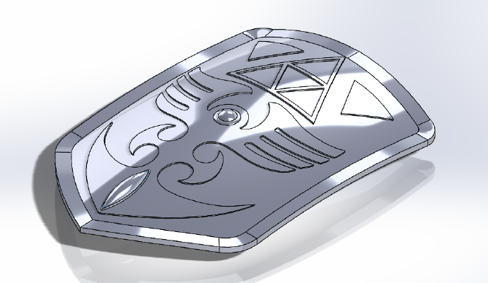 Link To The Past Shield | 3d print model