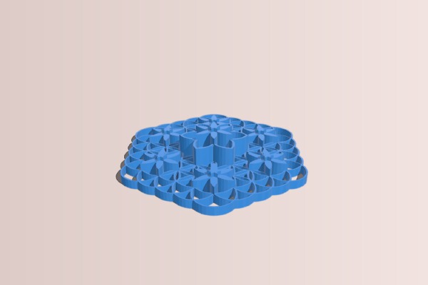 Flower of Nas Life | 3d print model