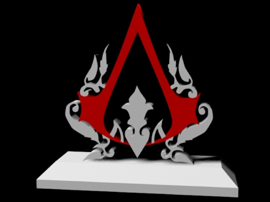 Assassins Logo | 3d print model