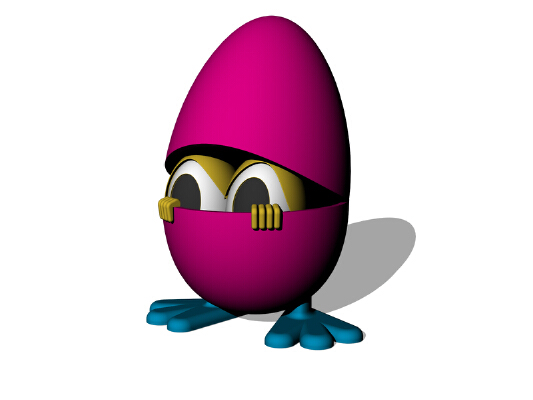 Curious Egg | 3d print model