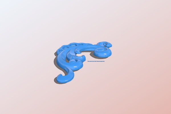 Pattern in the corner | 3d print model