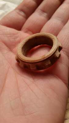 A Spinner ring that prints assembled | 3d print model