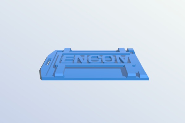 ENCOM badge case for HID proximity badge | 3d print model