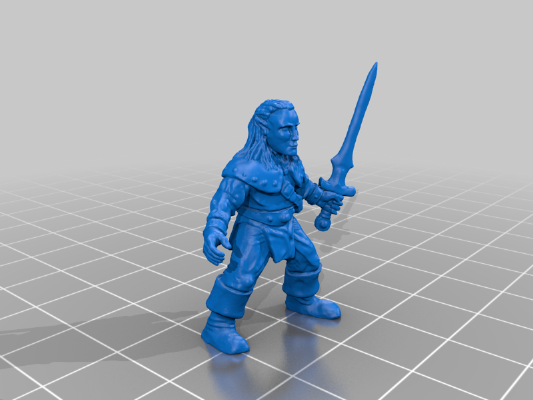 HeroQuest Elf - Resculpt | 3d print model