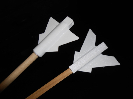Replacement arrows for Brave bow and arrow set | 3d print model