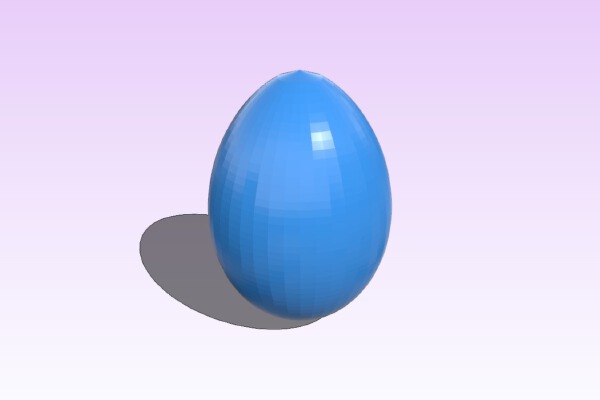 Owl with egg | 3d print model