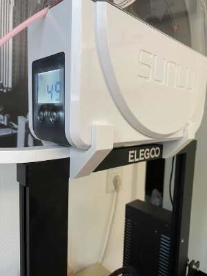 SUNLY Dryer top mount for Elegoo Neptune 2(s) | 3d print model
