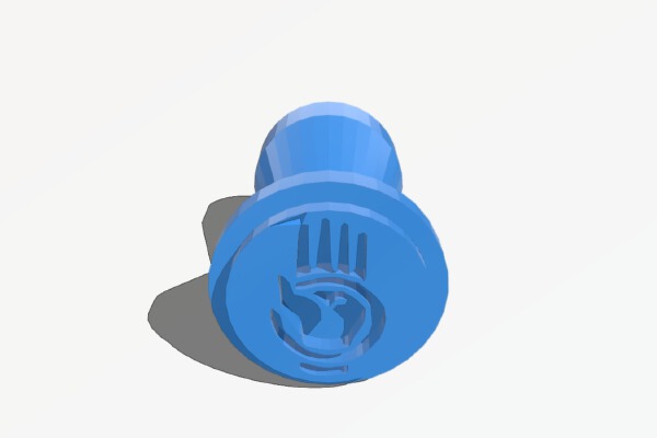 Hand of the King Wax Seal ( Game of Thrones) | 3d print model